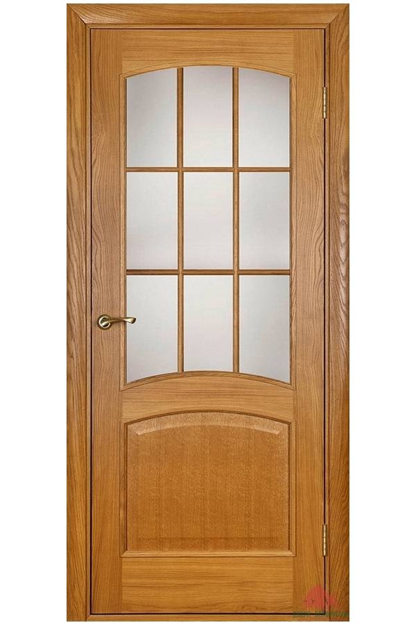 Межкомнатная дверь Капри светлый дуб ПО - Интернет магазин Двери Тут