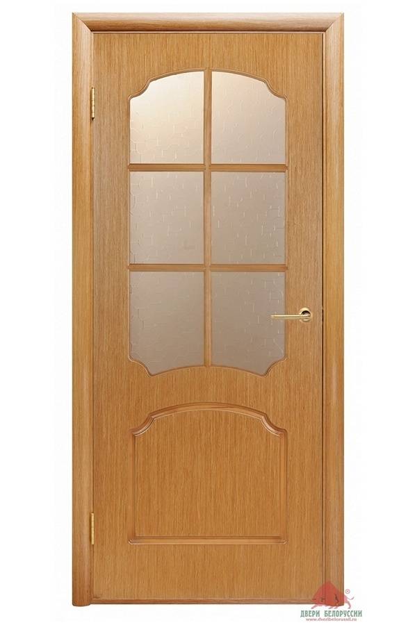 Межкомнатная дверь Виктория светлый дуб ПО - Интернет магазин Двери Тут